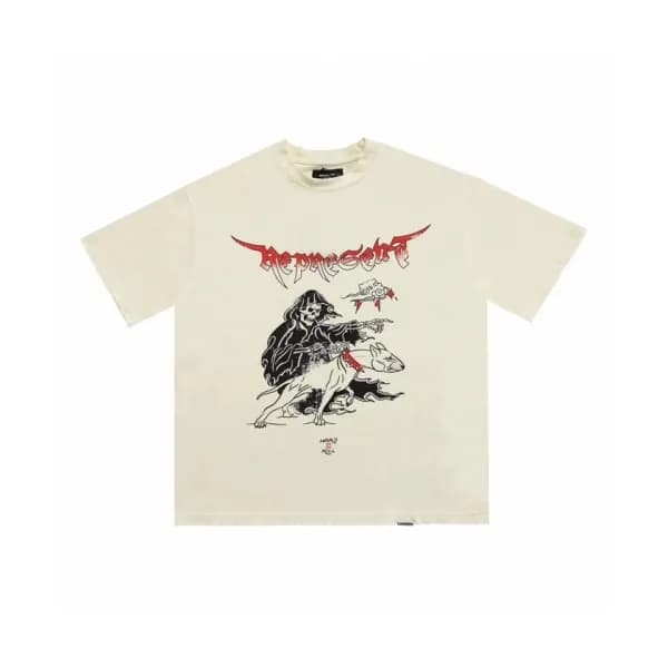 [리프리젠트]Represent 2020 Mm/Wm Wolf Logo Cotton Short… - 1