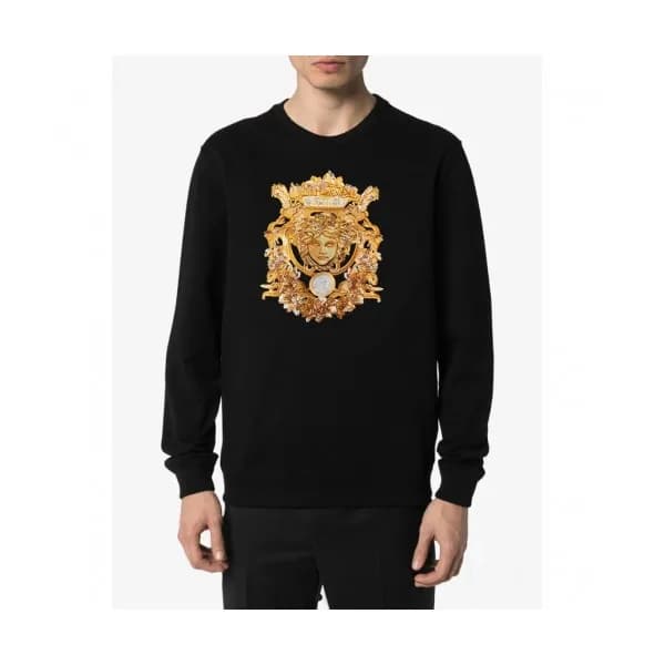 [베르사체]Versace 2020 Mens Medusa Crew-neck Cotton Ts… - 1