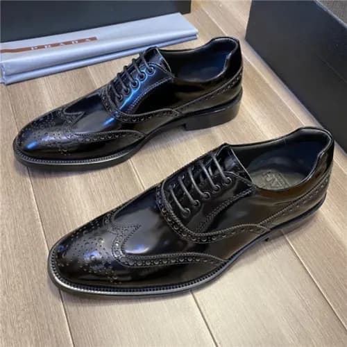 Prada 2020 Men's Leather Oxford Shoes - 프라다 20… - 1