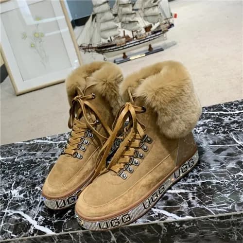 Ugg 2020 Women's Leather Wool Ankle Boots - 어그… - 1