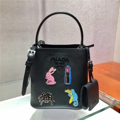 Prada 2020 Women's Leather Tote Shoulder Bag,1… - 1