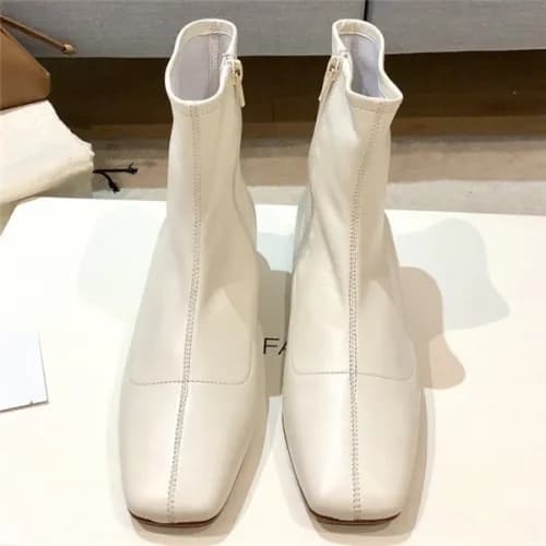 By Far 2020 Women's Leather Ankle Boots - 바이파 … - 1
