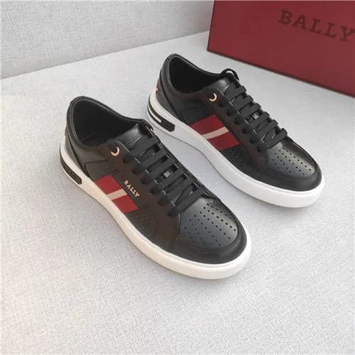 Bally 2021 Men's Leather Sneakers - 발리 2021 남성… - 1
