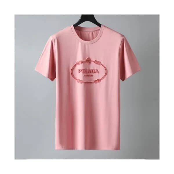 [프라다]Prada 2021 Mm/Wm Basic Logo Short Sleeved Tsh… - 1