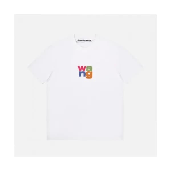 Alexsander Wang Mm/Wm Logo Short Sleeved Tshirts … - 1