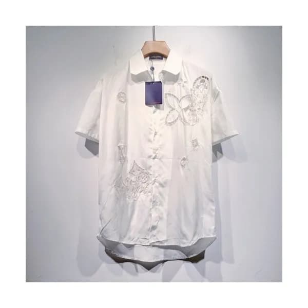 Louis vuitton Mm/Wm Logo Short Sleeved Tshirts Wh… - 1