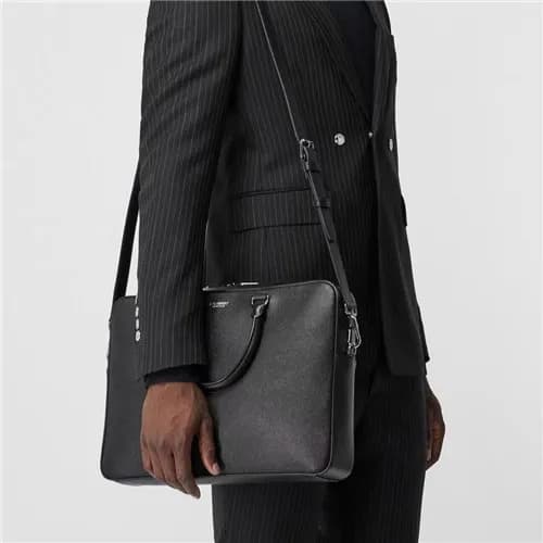 [매장판]Burberry 2021 Men's Leather Business,38cm… - 1