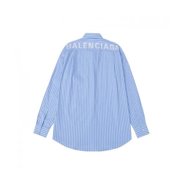 Balenciaga Mens Logo Cotton Tshirts Blue - 발렌시아가 … - 1