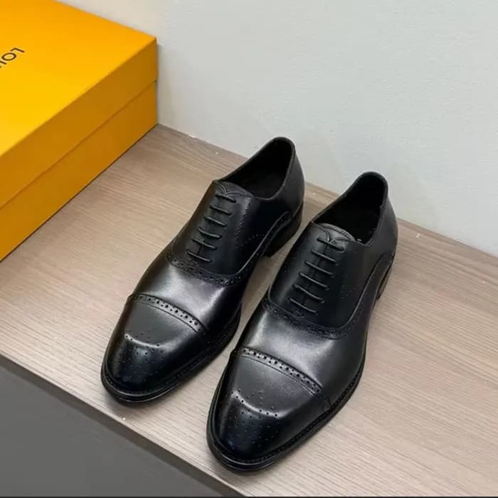 Louis Vuitton 2024 Mens Leather Oxford Shoes,LOUS2… - 1