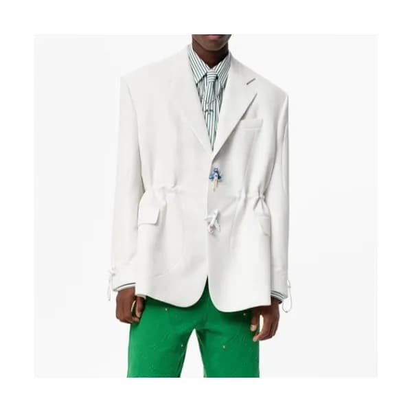 Louis vuitton Mens Logo Suit Jackets White - 루이비통… - 1