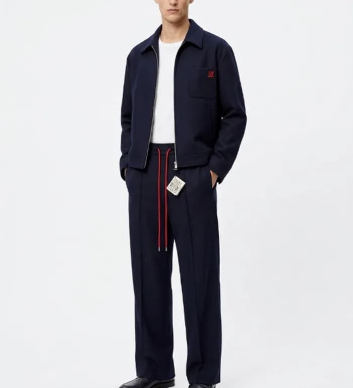 로에베 남성 네이비 트레이닝복 - Loewe Mens Sweat Suits - loc534… - 1