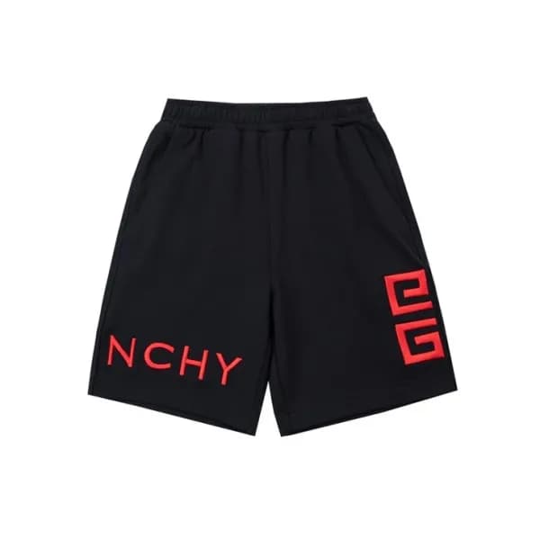 지방시 남성 캐쥬얼 블랙 반바지 - Mens Black Half-pants - giv067… - 1