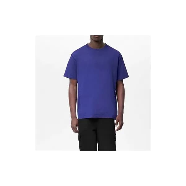 루이비통 남성 블루 크루넥 반팔티 - Mens Blue Tshirts - lou04195x - 1