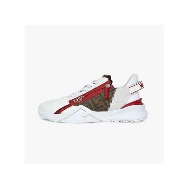펜디 남성 캐쥬얼 화이트 스니커즈 - Mens White Sneakers - fen0119… - 1