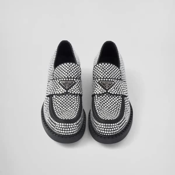 프라다 남성 Chocolate 블랙 로퍼 - Mens Black Loafer - pra02… - 1