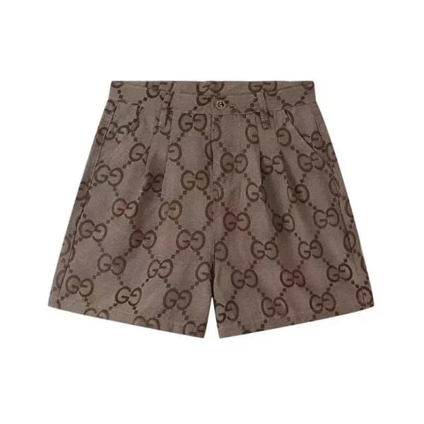 구찌 여성 캐쥬얼 카멜 반바지 - Womens Camel Half-pants - guc04… - 1