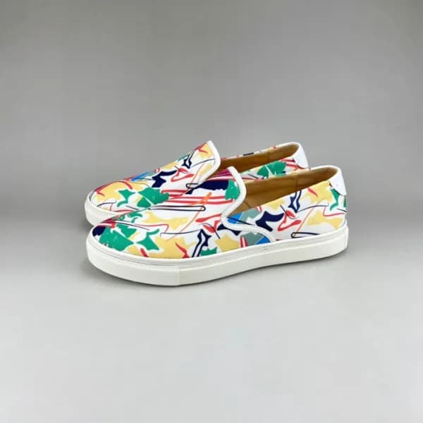 에르메스 남성 모던 화이트 로퍼 - Mens White Loafer - her0823x - 1