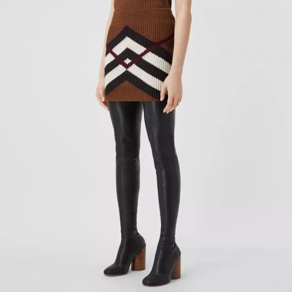 버버리 여성 브라운 스커트 - Burberry Womens Brown Skirts - bu… - 1