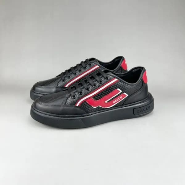 발리 남성 블랙 스니커즈 - Bally Mens Black Sneakers - bal164… - 1