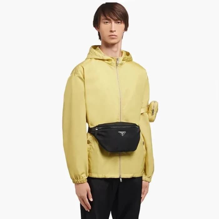 프라다 남성 블랙 힙색 - Prada Mens Black Hip-sack - pr112x - 1
