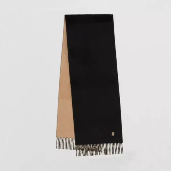 버버리 남/녀 카멜 머플러 - Burberry Unisex Camel Muffler - b… - 1