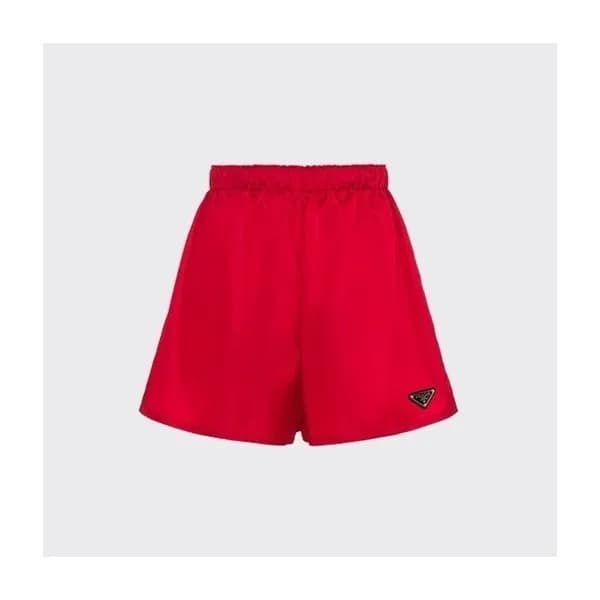프라다 여성 모던 레드 반바지 - Prada Womens Red Half-pants - p… - 1