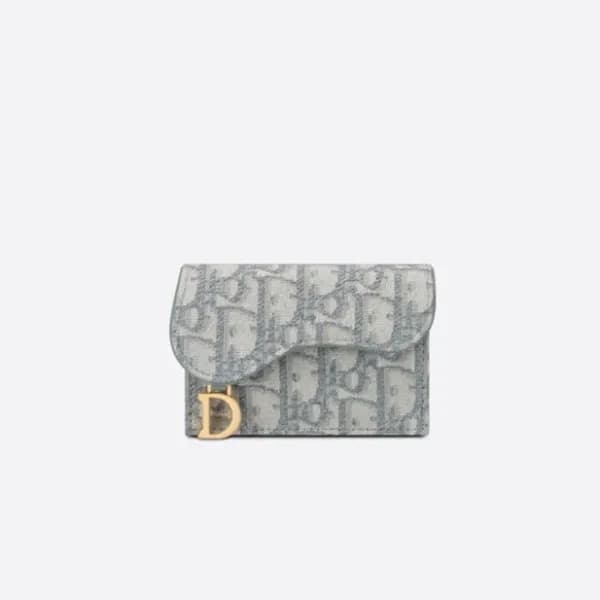 디올 여성 그레이 오블리크 지갑 - Dior Womens Gray Wallets - di3… - 1