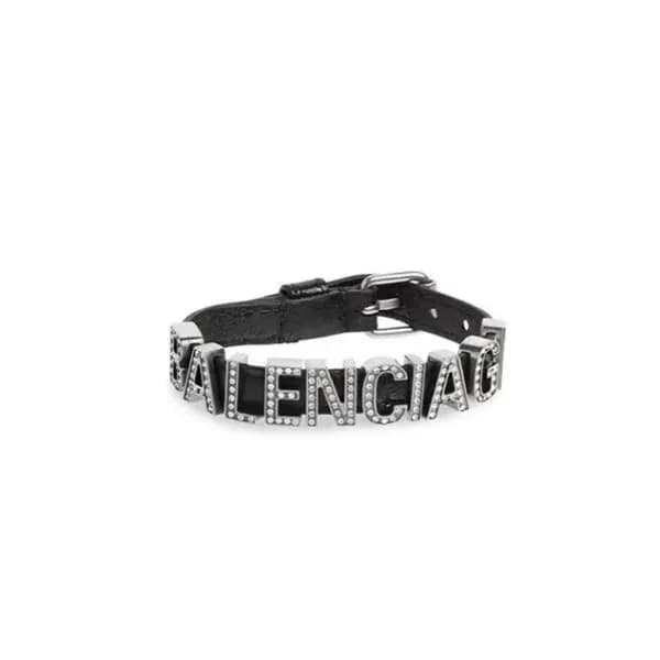 발렌시아가 여성 화이트 골드 팔찌 - Balenciaga Womens White Gold … - 1