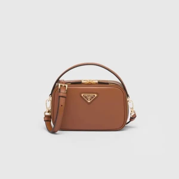 프라다 여성 브라운 크로스백 - Prada Womens Brown Cross Bag - p… - 1