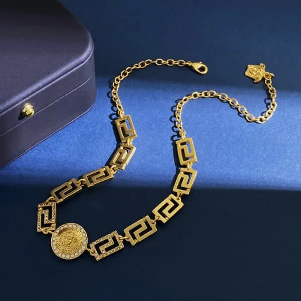 베르사체 여성 옐로우 골드 목걸이 - Versace Womens Yellow Gold Ne… - 1