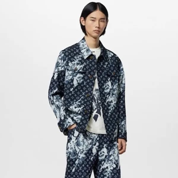 루이비통 남성 블루 자켓 - Louis vuitton Mens Blue Jackets - … - 1