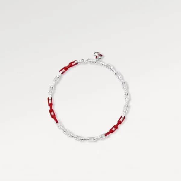 루이비통 남/녀 골드 목걸이 - Louis vuitton Unisex Gold Neckla… - 1