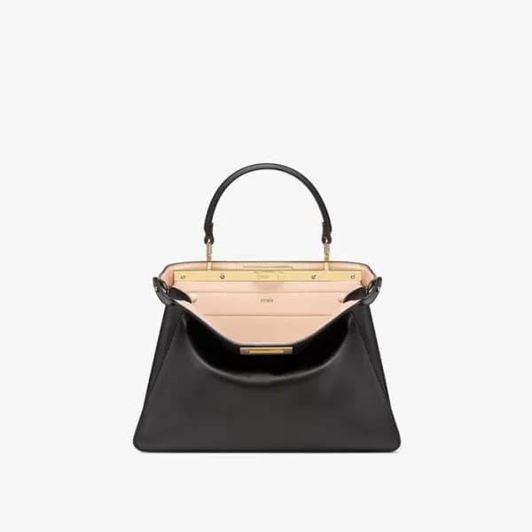 펜디 여성 블랙 피카부백 - Fendi Womens Black Peekaboo - feb1… - 1