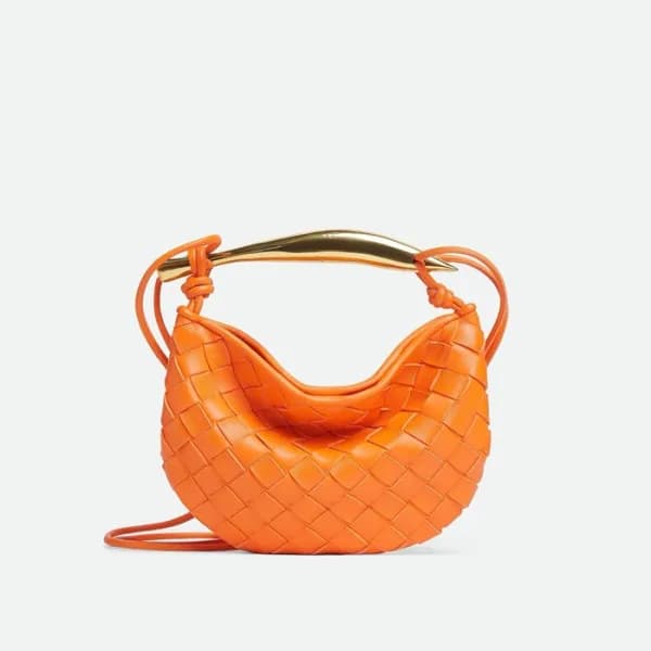 보테가 베네타 여성 오렌지 사딘 초크 - Bottega Veneta Womens Orang… - 1