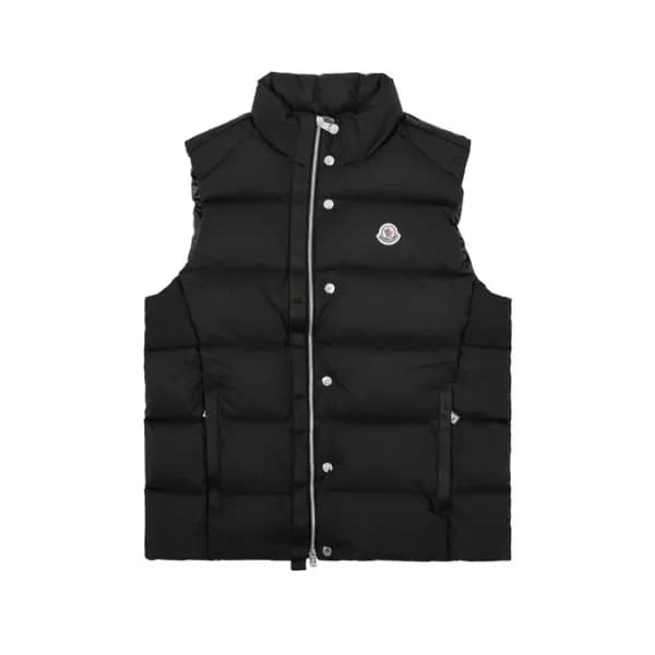 몽클레어 남성 블랙 덕다운 베스트 - Moncler Mens Black Vest - moc… - 1
