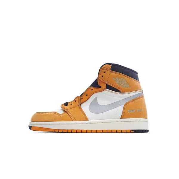 나이키 남/녀 옐로우 하이탑 스니커즈 - Nike Jordan 1 Unisex Sneake… - 1