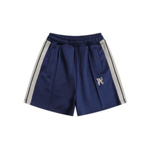 팜 엔젤스 남성 네이비 반바지 - Palm Angels Mens Navy Half-pant…