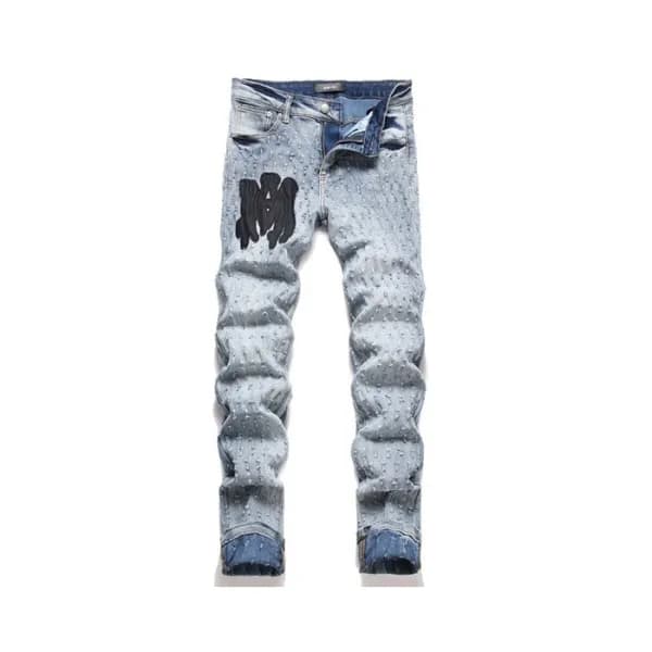 아미리 남성 블루 청바지 - Amiri Mens Blue Jeans - amr2011x - 1