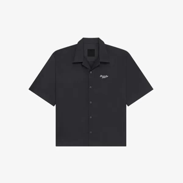 지방시 남성 반팔 셔츠 - Givenchy Mens Black Shirts - gic226… - 1