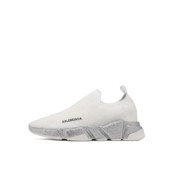 발렌시아가 남/녀 로우탑 스니커즈 - Balenciaga Unisex White Sneak… - 1