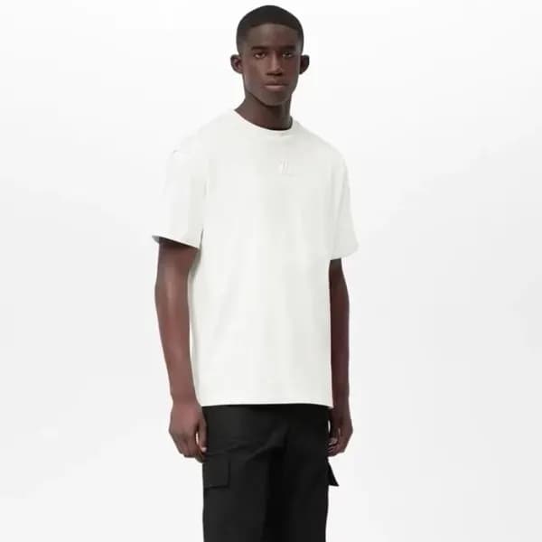 루이비통 남성 라운드 반팔 티셔츠 - Louis vuitton Mens Round Tshi… - 1