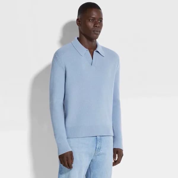 에르메네질도 제냐 남성 폴로 스웨터 - Ermenegildo Zegna Mens Polo … - 1