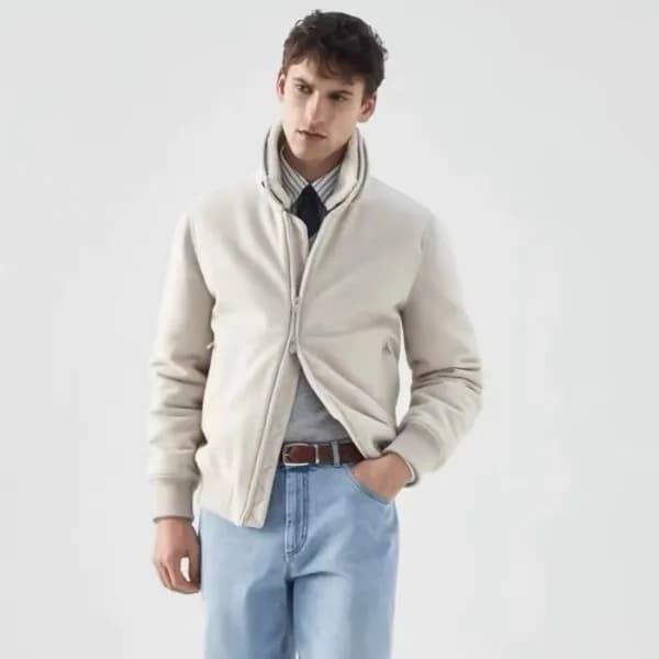 브루넬로쿠치넬리 남성 베이직 재킷 - Brunello Cucinelli Mens Basic… - 1