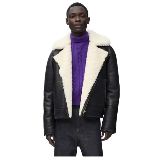 로에베 남성 가죽 자켓 - Loewe Mens Leather Jacket - loc4447…