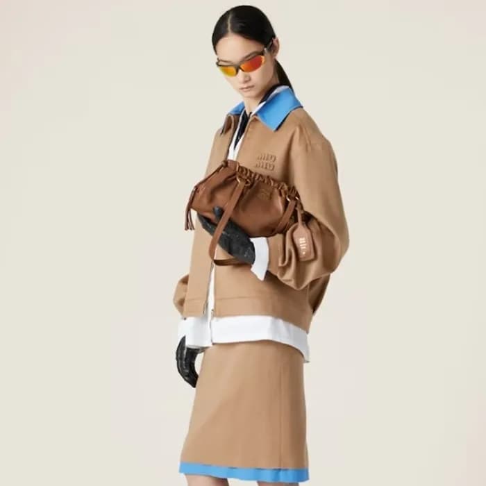 미우미우 여성 쥬아 레더 백 - Miumiu Womens Joie Nappa Bag - m… - 1