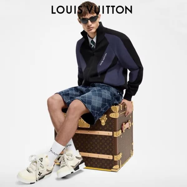 루이비통 남성 스케이트 스니커즈 - Louis vuitton Mens Skate Sneak… - 1