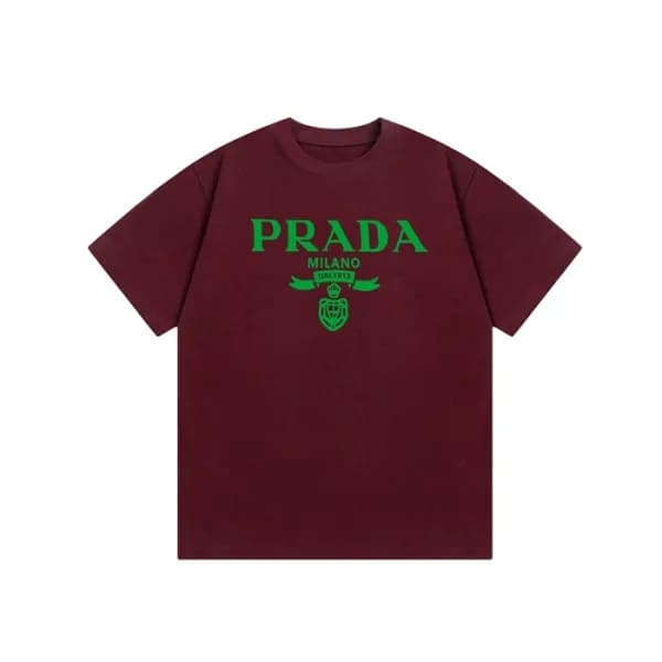 프라다 남성 라운드 반팔티 - Prada Mens Round Tshirt - prc4934… - 1
