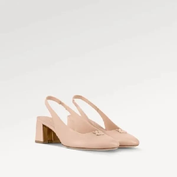 루이비통 여성 스윙 슬링백 펌프스 - Louis vuitton Womens Swing Sl… - 1