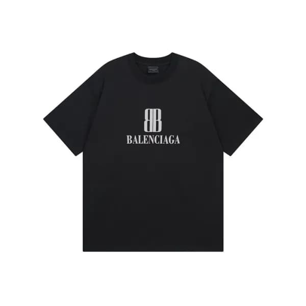 발렌시아가 남성 라운드 반팔 티셔츠 - Balenciaga Mens Round Tshirt… - 1