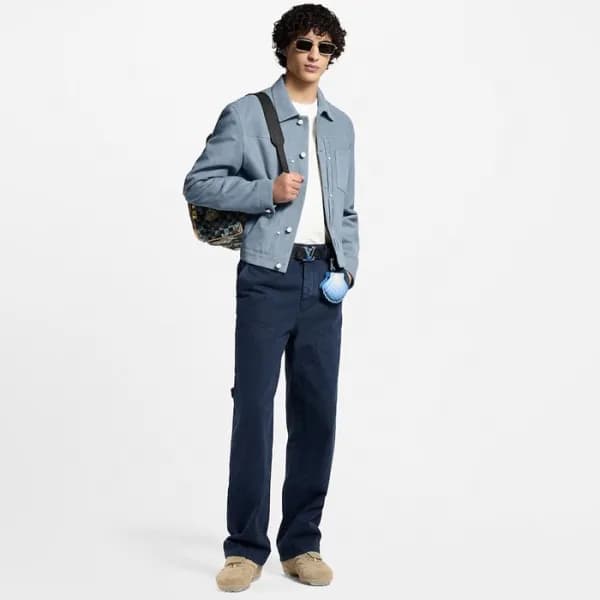 루이비통 남성 트렌디 청바지 - Louis vuitton Mens Trendy Jeans … - 1